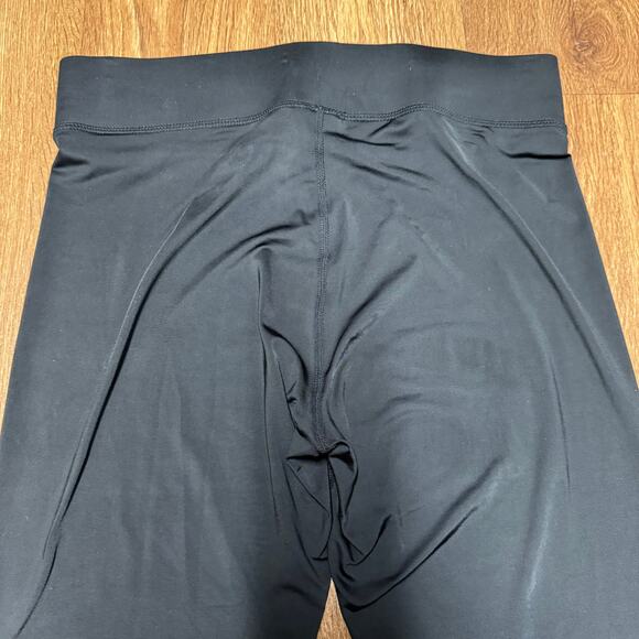 Lands End Womens Solid Black Base Layer Pull On Legging Pants Stretch Size XS - Picture 6 of 8